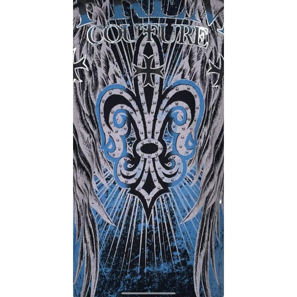 Xtreme Couture By Affliction Men's T-shirt Saga Biker Wings S-5XL - Picture 8 of 10